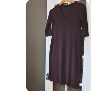 ‼️Anthropologie Dress in Plum size S